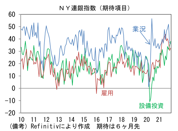 NY連銀指数(期待項目)